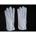 PVC Dots Palm Three Stitches Back Coton Gant de travail